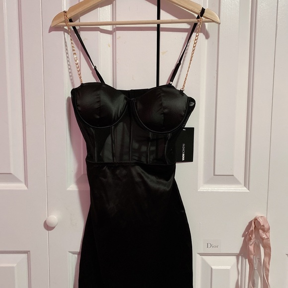 FASHION NOVA Sexy In Satin Mini Dress - Picture 2 of 3